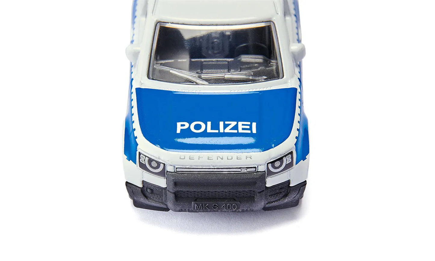 Siku Land Die Cast Rover Defender German Federal Police