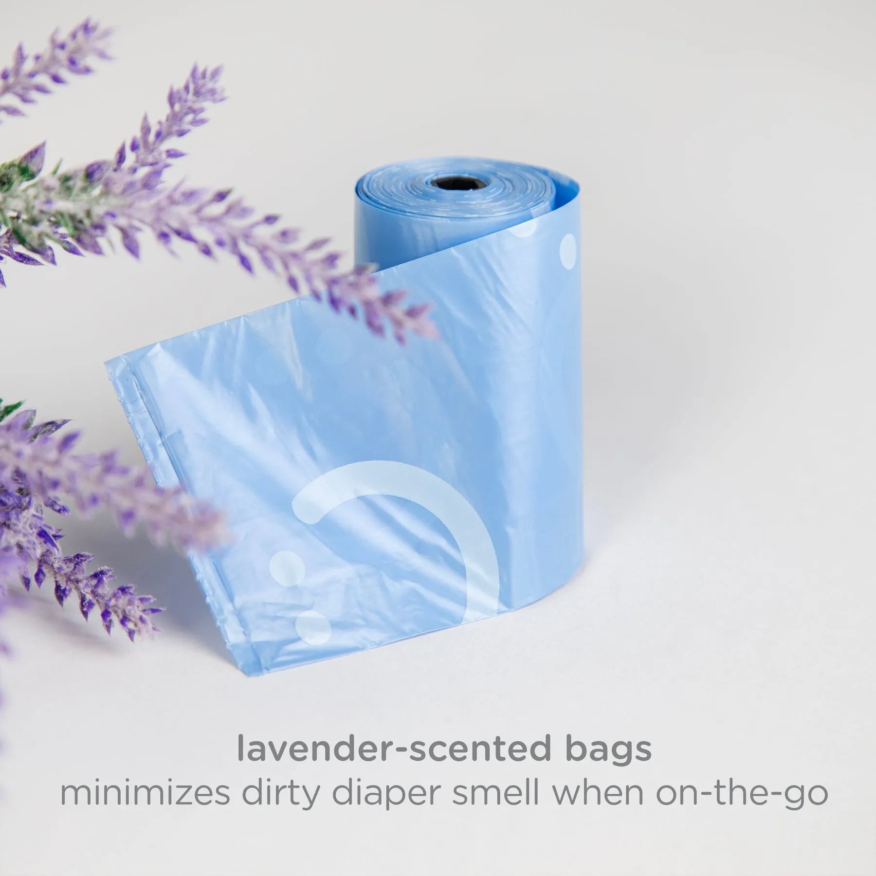 Ubbi On The Go Bag Dispenser Refills (Grey)