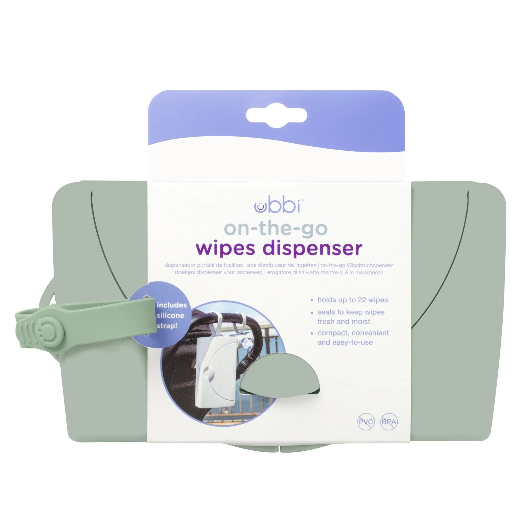 Ubbi On The Go Wipes Dispenser