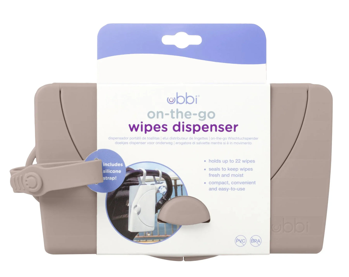 Ubbi On The Go Wipes Dispenser
