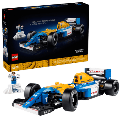 LEGO - Icons Williams Racing FW14B & Nigel Mansell - 799 Pieces