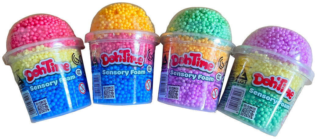 DohTime Sensory Foam 3 Colors PDQ12 WOC
