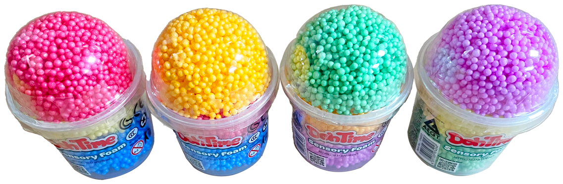 DohTime Sensory Foam 3 Colors PDQ12 WOC