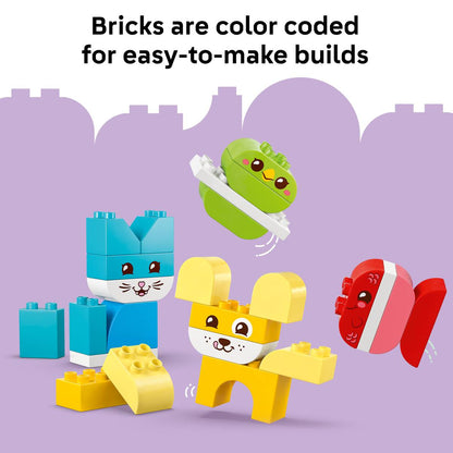 LEGO DUPLO - 3-in-1 Creative Cute Pets - 24 Pieces