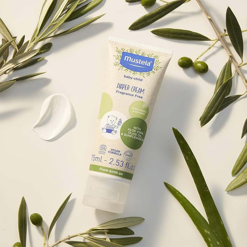 Mustela Certified Organic Diaper Cream (75 ml), Buy 2 get 1 FOR FREE