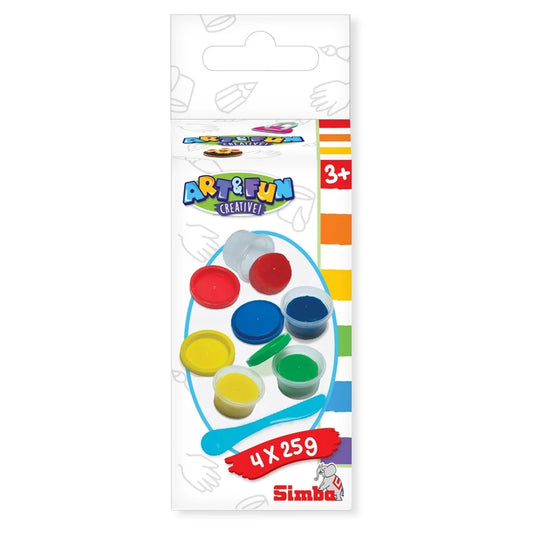 Art & Fun - Dough Pots - 4 Pieces