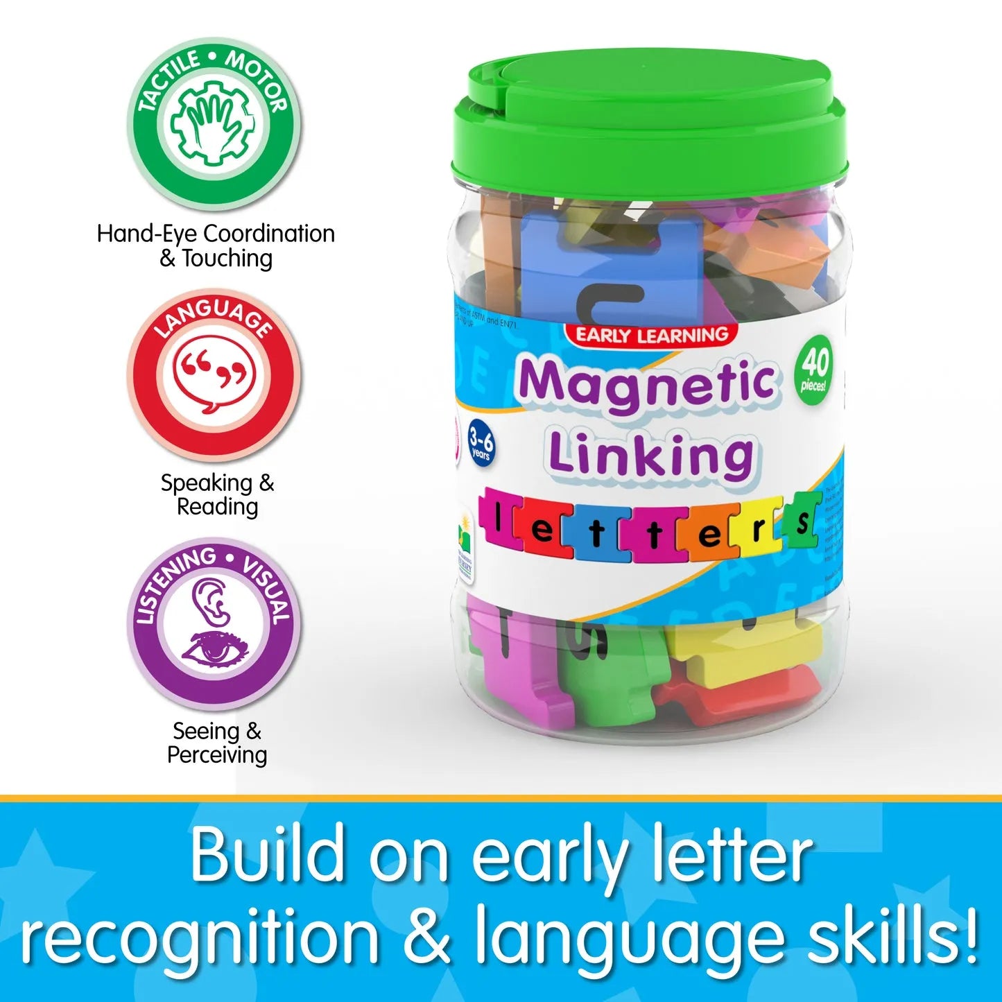 The Learning Journey Magnetic Linking Letters