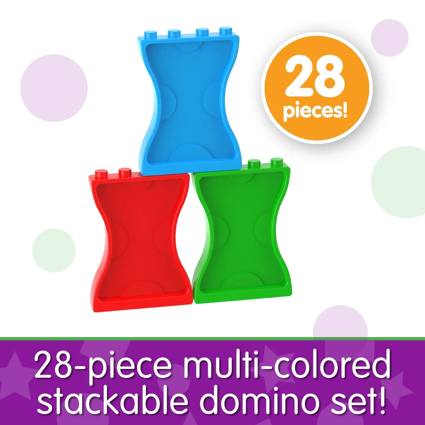 The Learning Journey Stand & Stack Dominoes