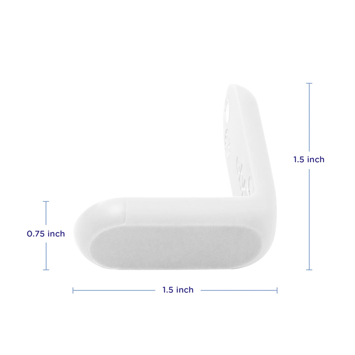 Ubbi Corner Protector Set (White, 16 Pcs)