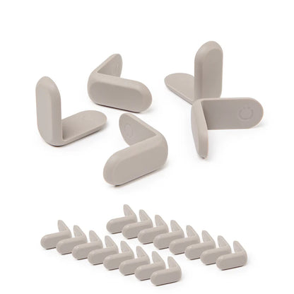 Ubbi Corner Protector Set (Taupe) - Pack of 16