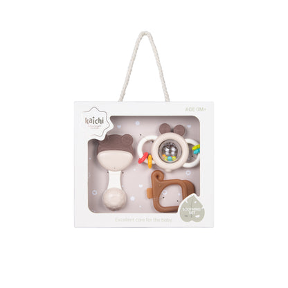 Kaichi - Baby Soothing & Sensory Toys Set - 3 Pieces