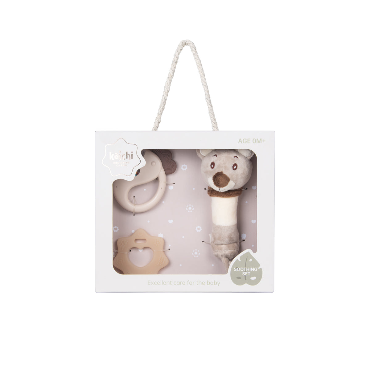 Kaichi - Baby Soothing & Sensory Toys Set - 3 Pieces