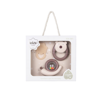 Kaichi - Baby Soothing & Sensory Toys Set - 3 Pieces