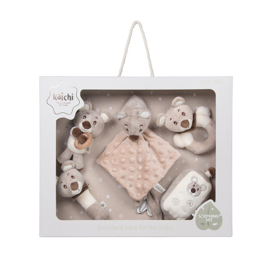 Kaichi - Baby Soothing & Sensory Toys Set - 5 Pieces