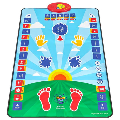 Little Story Kids Islamic Salah/Prayer Learning Mat - Blue