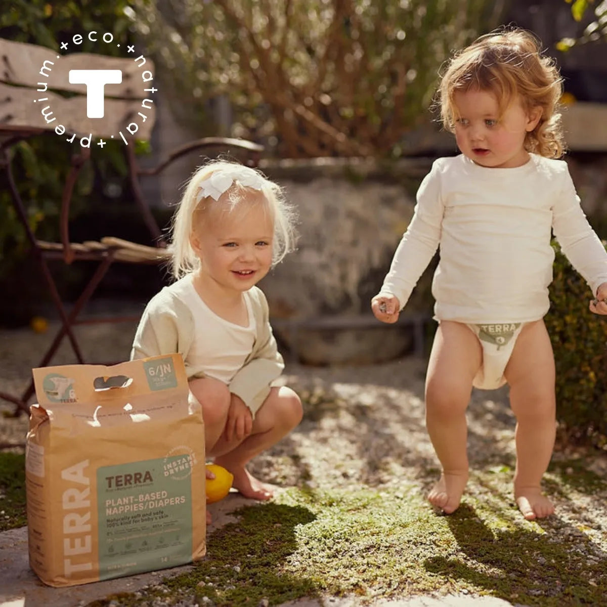 Terra Diaper/Nappy New Born 24s (Pack of 4)