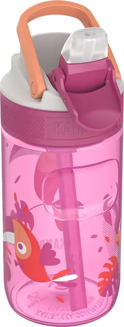 قارورة ماء للأطفال لاغون من كامبوكا مع ماصّة (400مل)