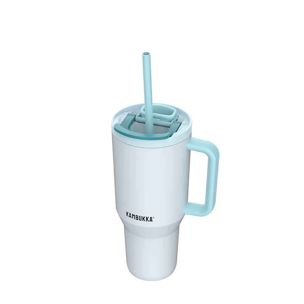 Kambukka Insulated Water Bottle With Retractable Straw (950ml)