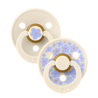 Bibs Studio Colour 2 Pack Jasmine, Ivory Mix, Size 1