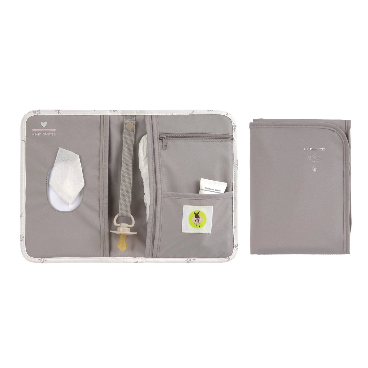 Lassig Changing Pouch XL (Miracle of Nature Leaves)