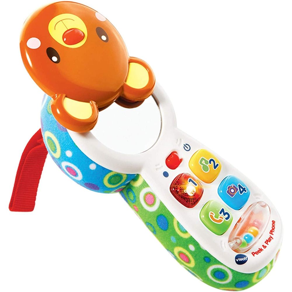 VTech Peek A Boo Musical Phone Multicolor
