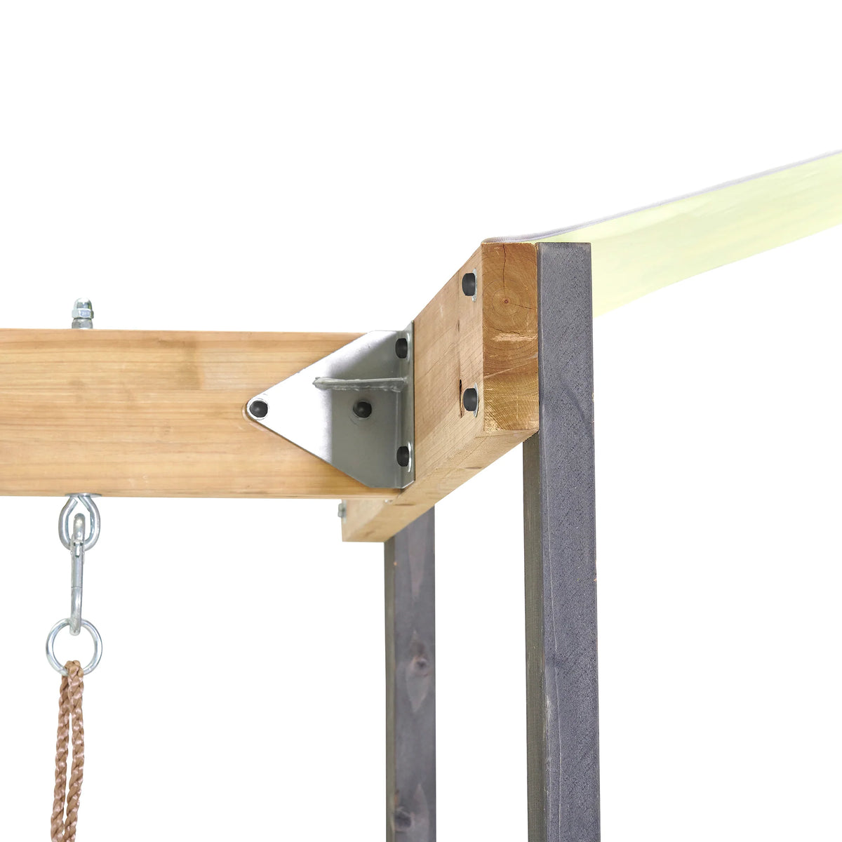 Plum - Barbary Wooden Playcentre Swing & Slide Climbing Frame