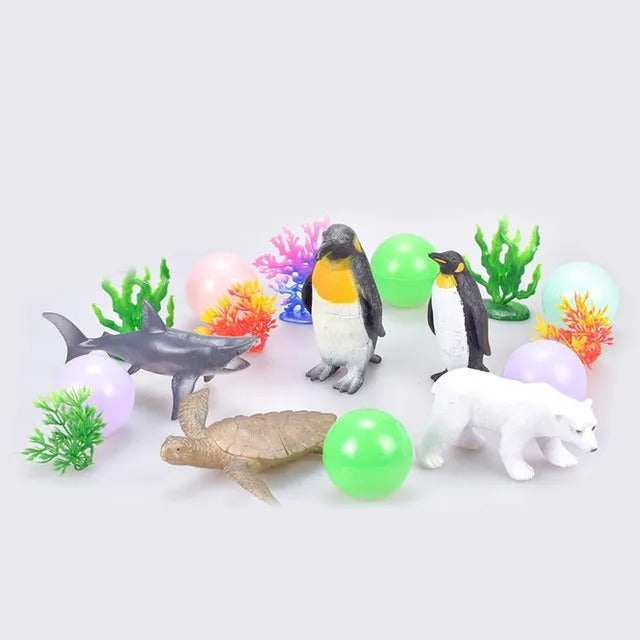 Little Story Ocean World Bucket Set – 17Pcs