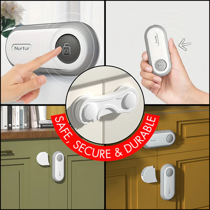 Nurtur Safety Cabinet Lock - Pack of 1 (35*97*18mm)