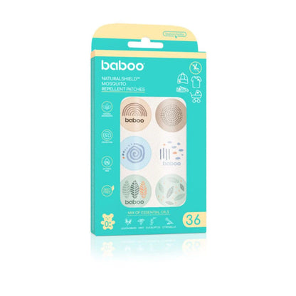 لصقات طاردة للبعوض من Baboo (36 قطعة)