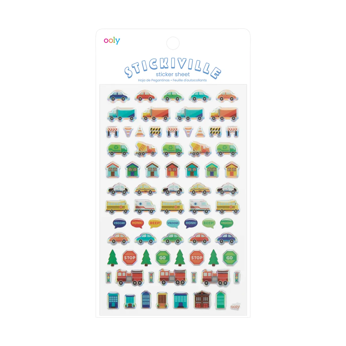 Ooly Stickiville Standard Sticker (1 Sheet)
