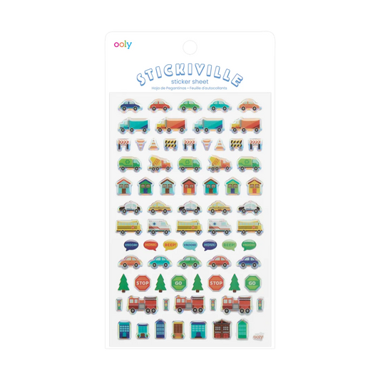 Ooly Stickiville Standard Sticker (1 Sheet)