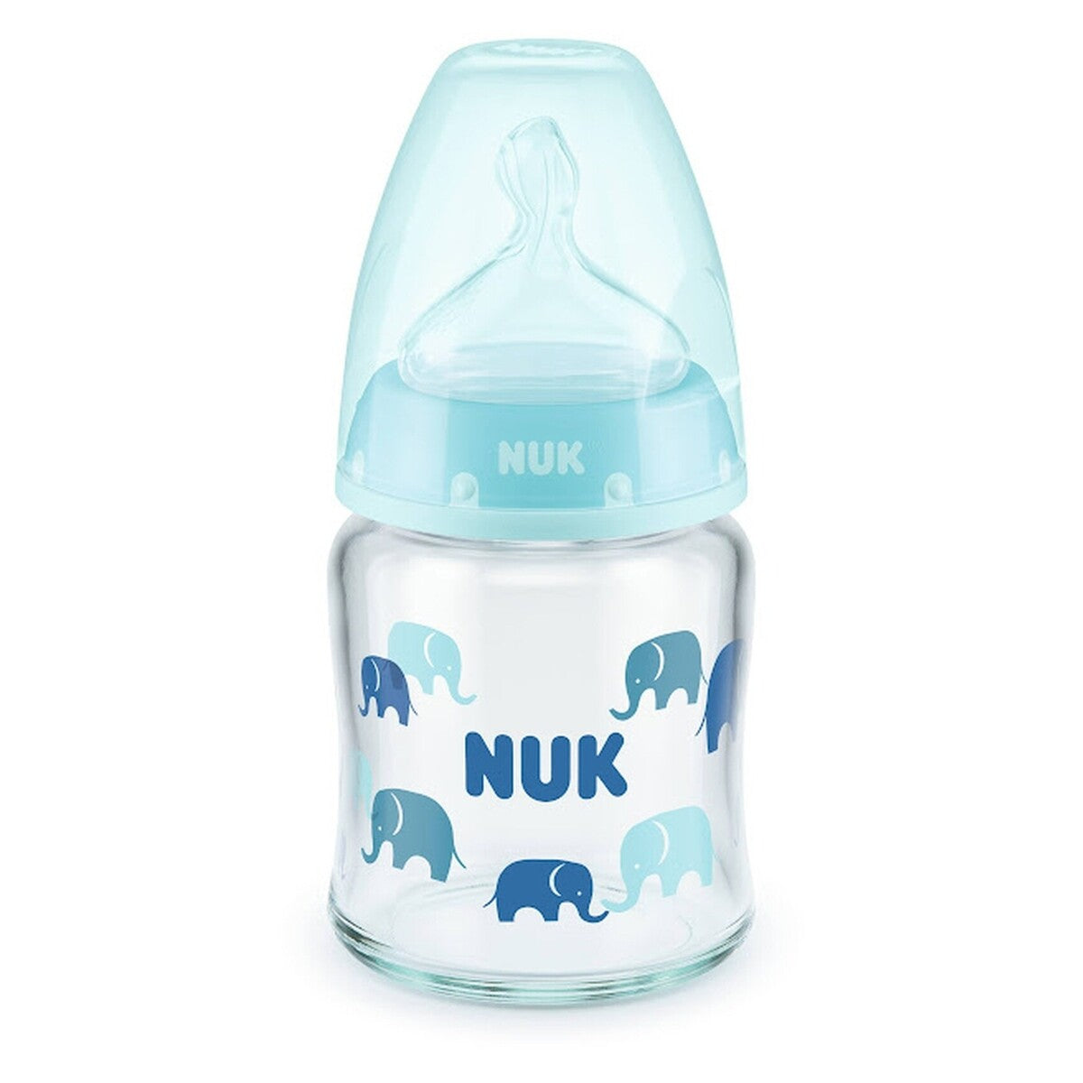 NUK First Choice+ Glass Bottle, 0-6m, 120ml