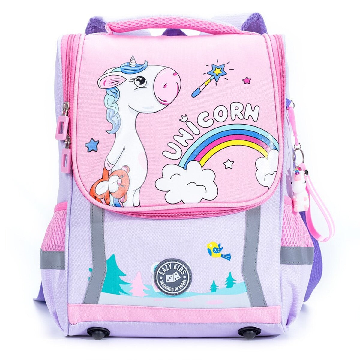 Eazy Kids School Bag Unicorn (Purple/Pink)