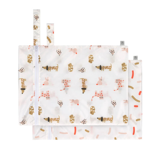 Lässig Wet Bag Happy Rascals - Pack of 2