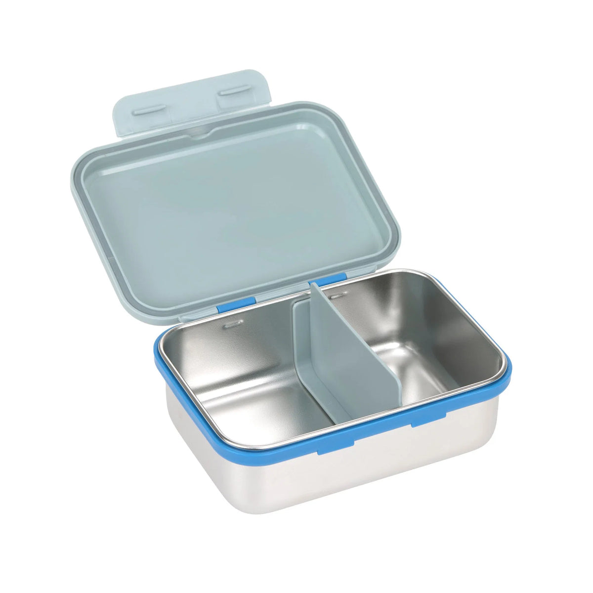 Lassig Lunchbox Stainless Steel (Green/Blue) - Sunny Explorer