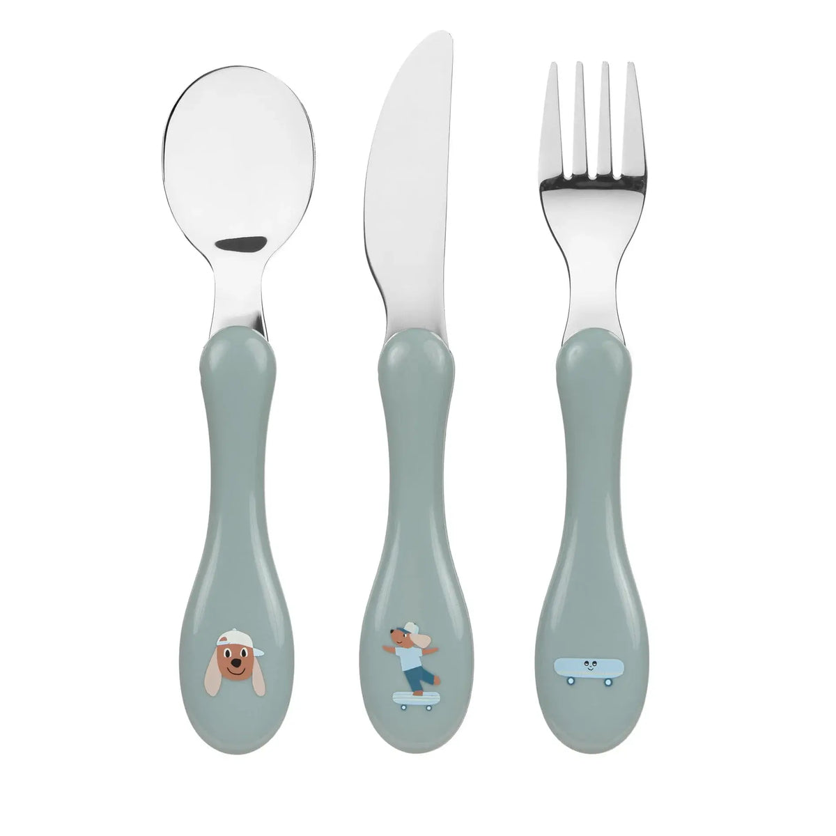 Lassig Cutlery (Tiny Team Dog) - Set of 3