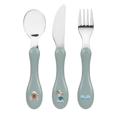 Lassig Cutlery (Tiny Team Dog) - Set of 3