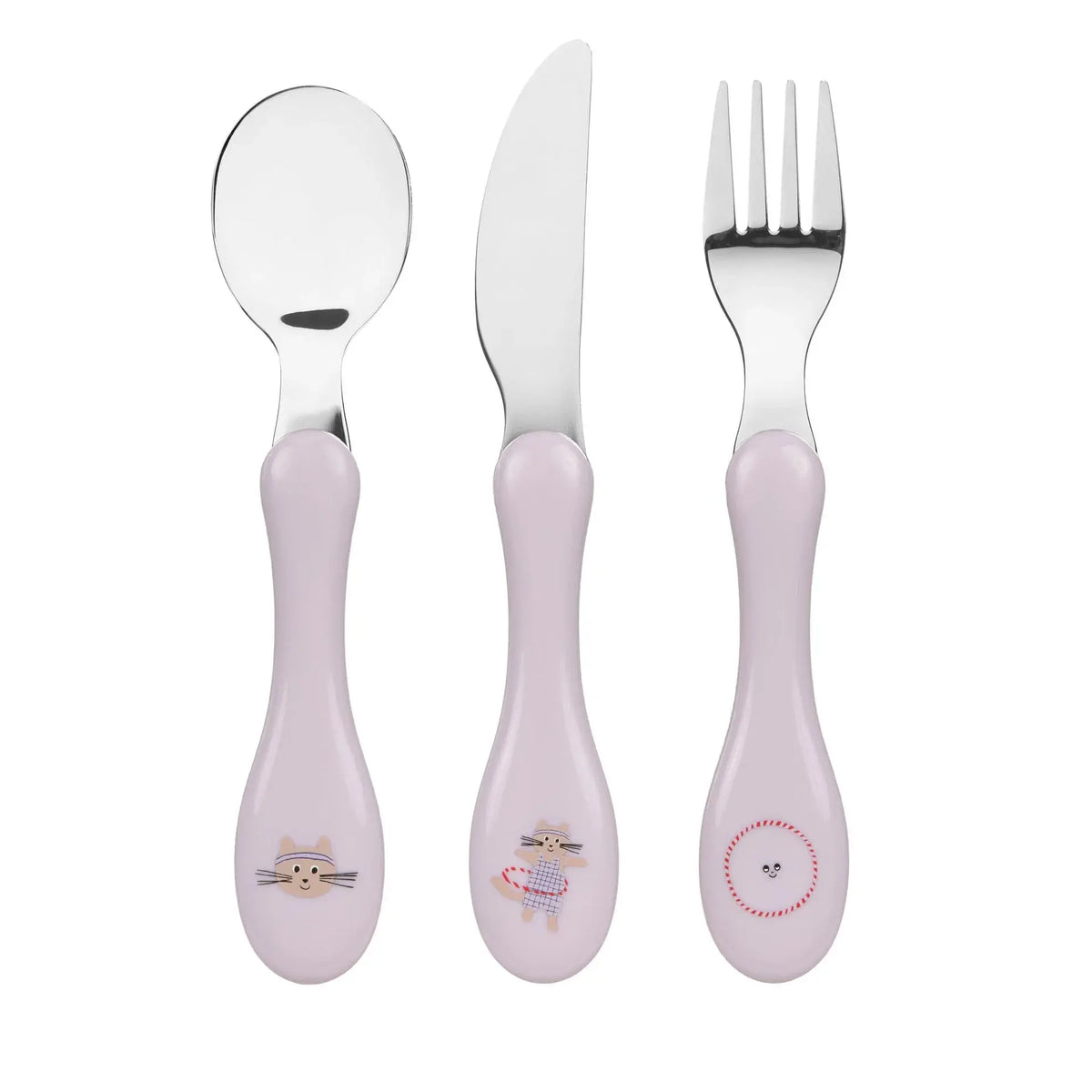 Lassig Cutlery (Tiny Team Cat) - Set of 3