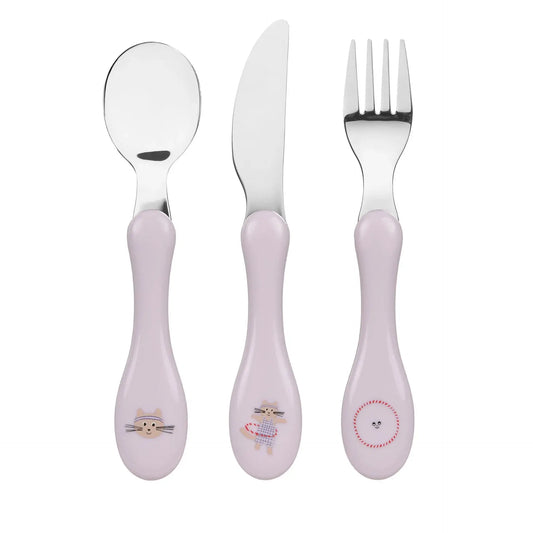 Lassig Cutlery (Tiny Team Cat) - Set of 3
