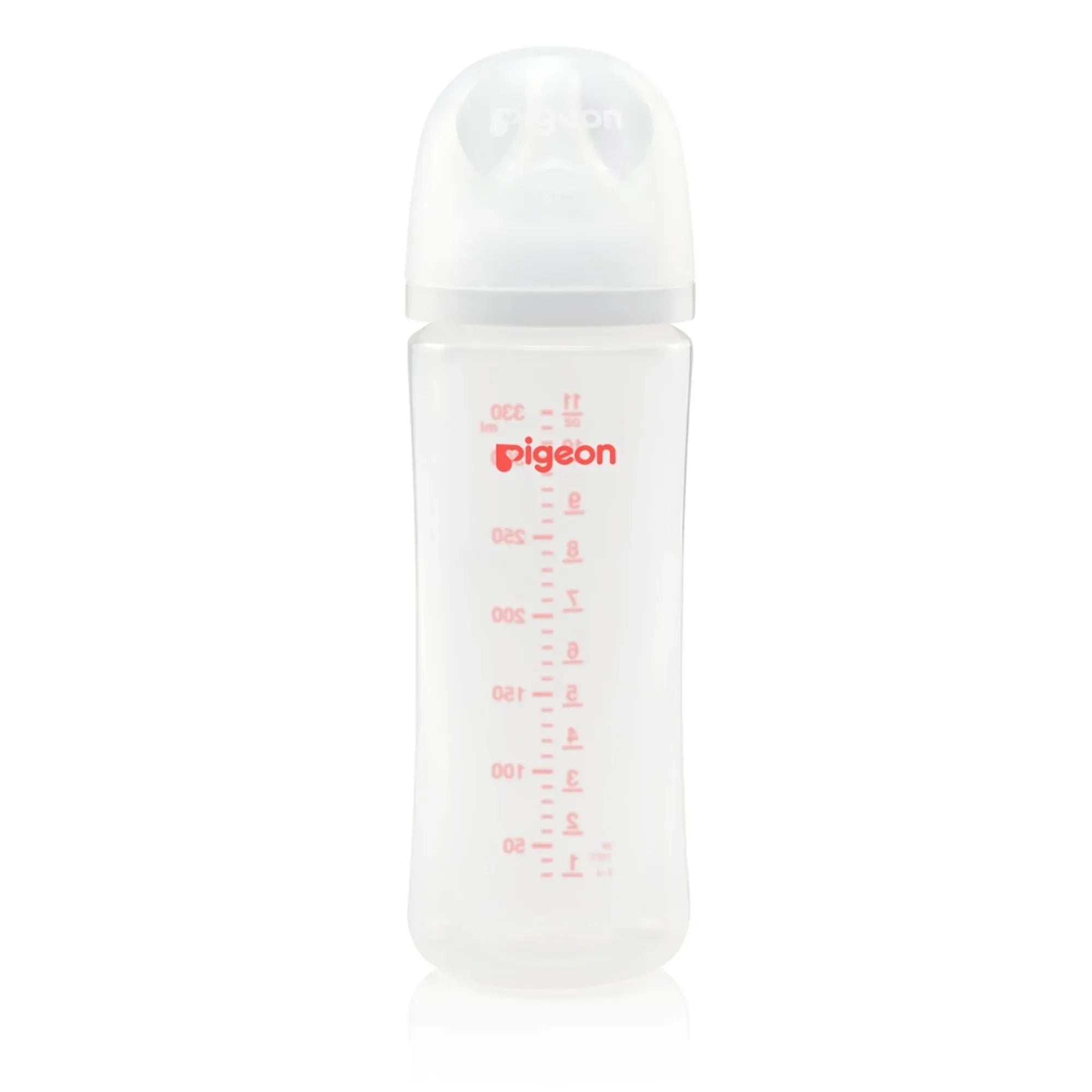 Pigeon  Softouch WN3 Nursing Plastic Bottle With  L-Sized Nipple (330ml, 6 Months)