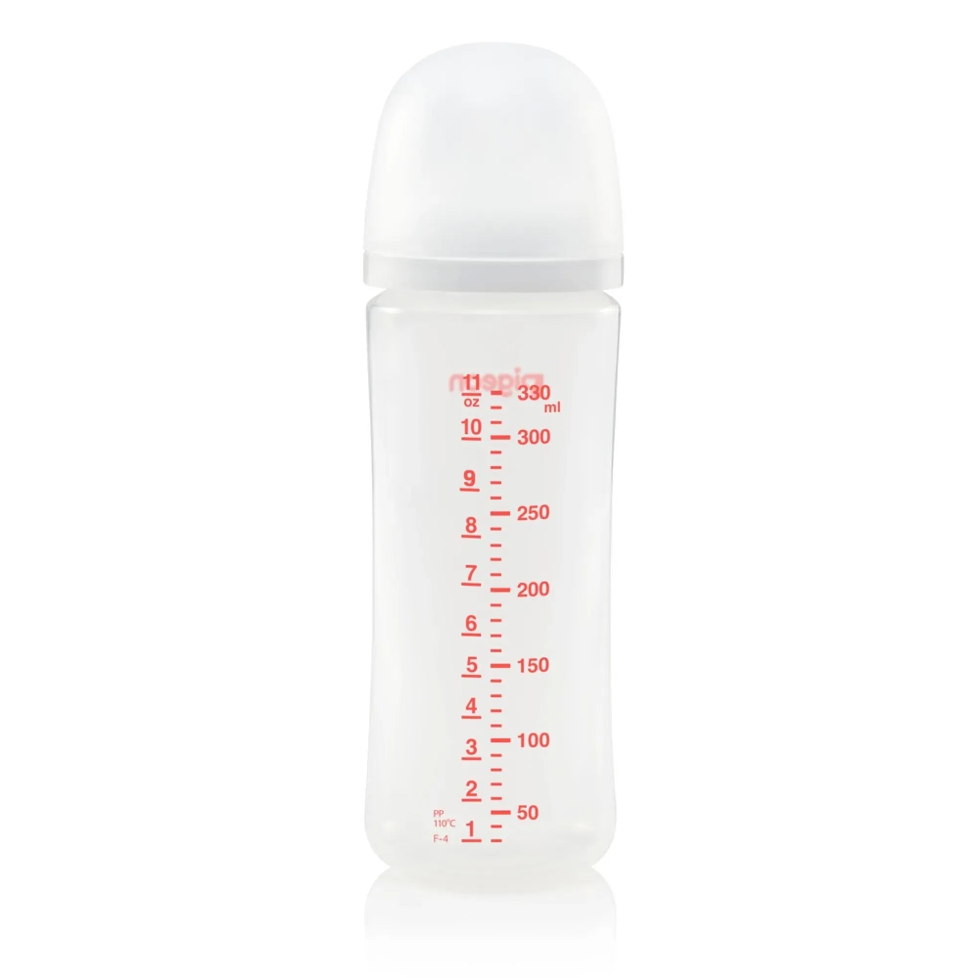 Pigeon  Softouch WN3 Nursing Plastic Bottle With  L-Sized Nipple (330ml, 6 Months)