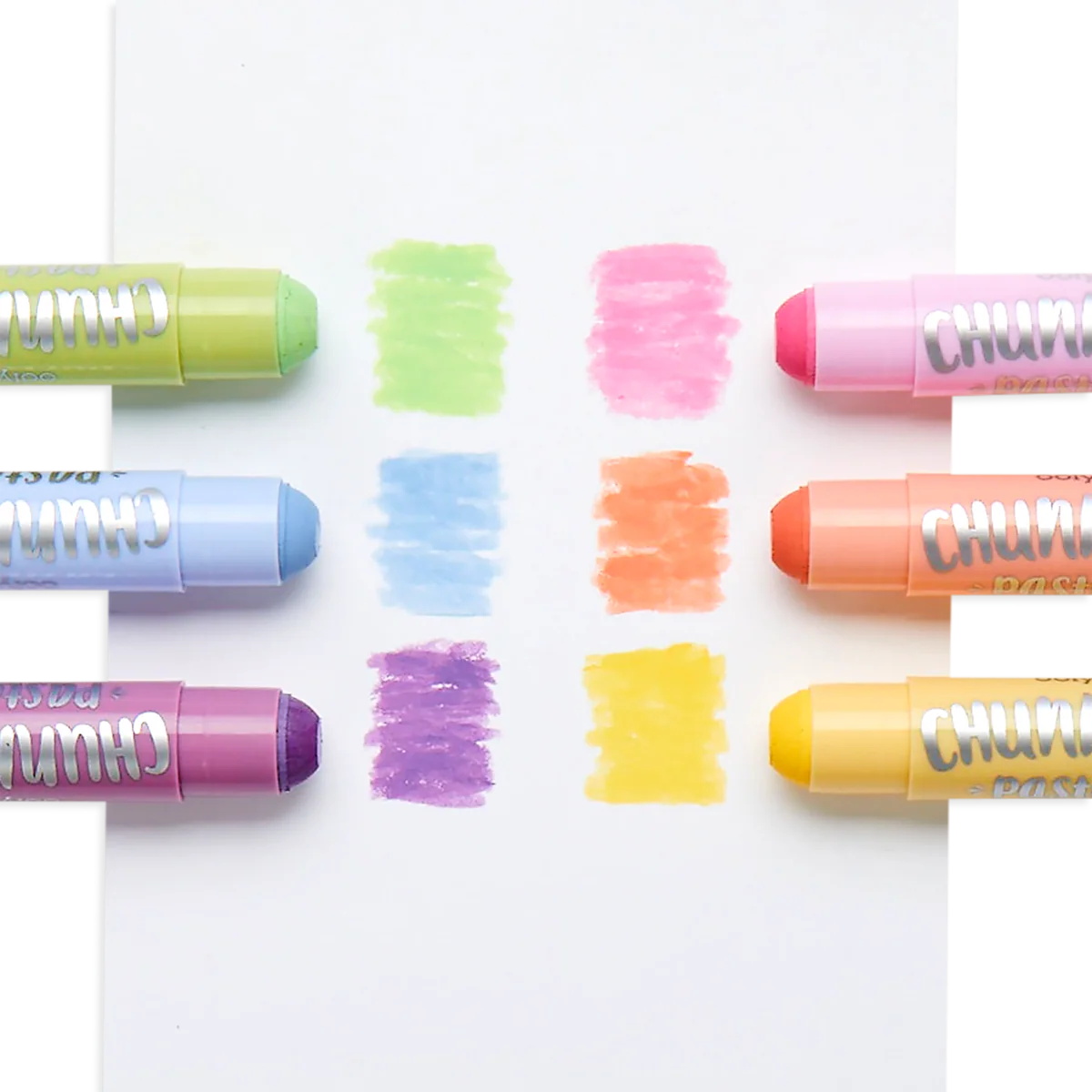Ooly Chunkies Paint Sticks Pastel Pack (Set of 6)