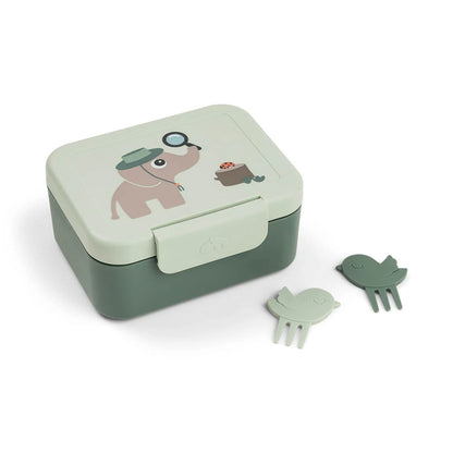 Done By Deer Tiny Lunch Box with Snack Picks