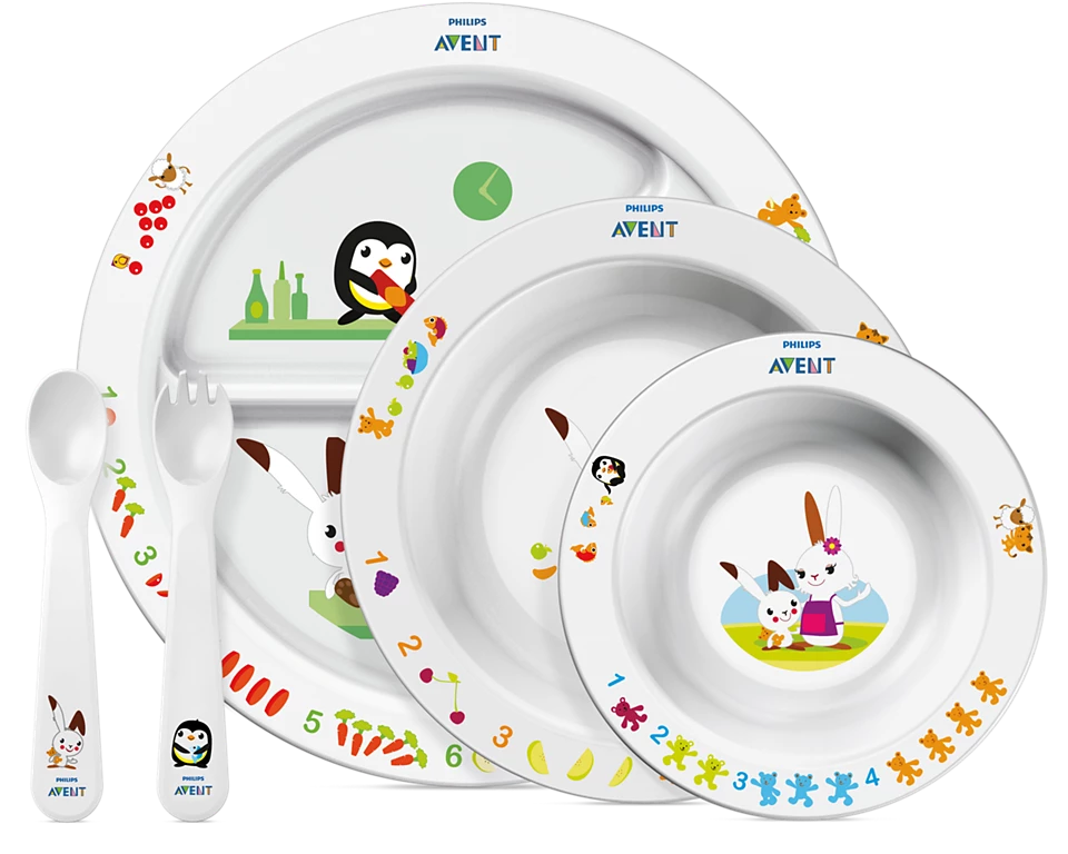 Philips Avent Toddler Mealtime Set, 6m+