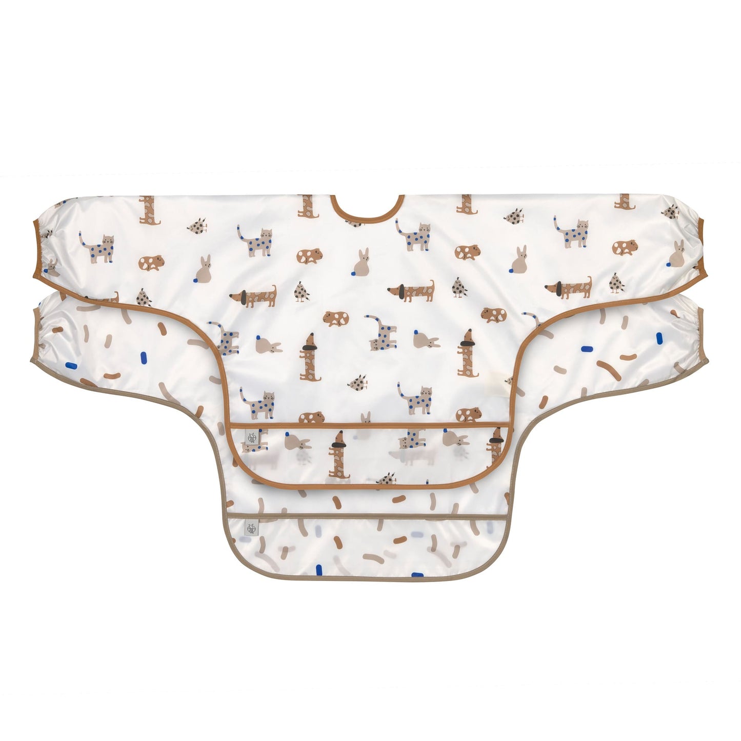 Lässig Long Sleeve Bib - Pack of 2