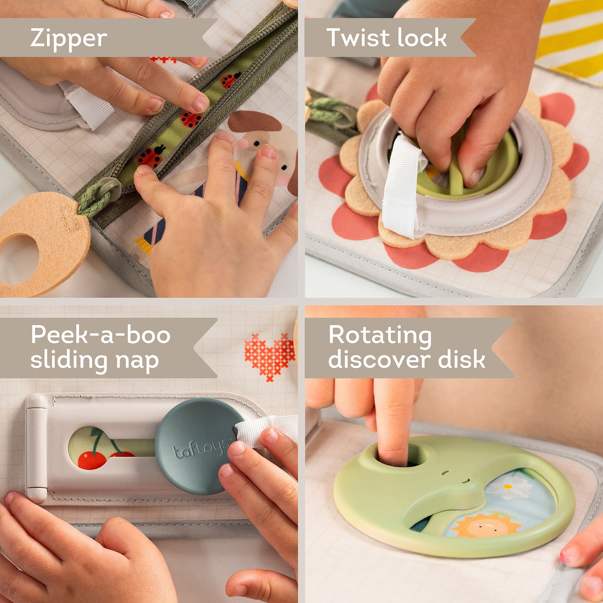 Taf Toys Snap N' Learn Board