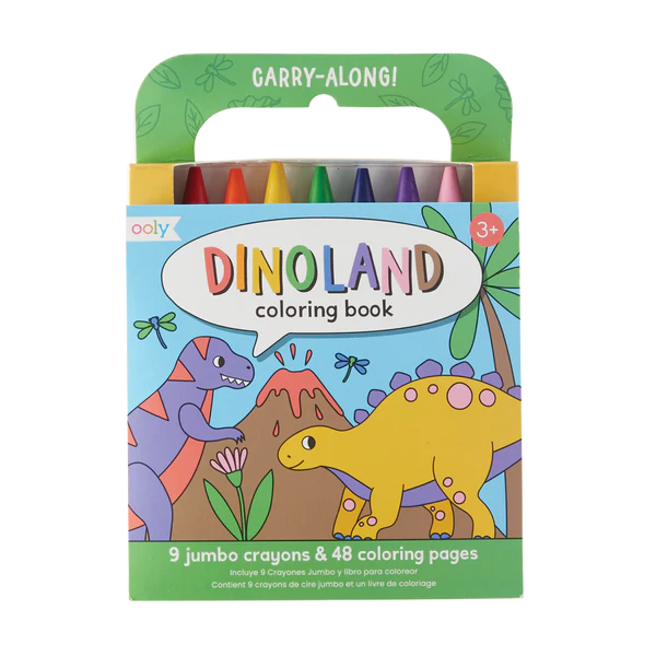 Ooly Carry Along! Coloring Book and Crayon Set