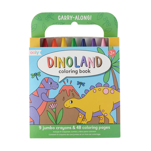 Ooly Carry Along! Coloring Book and Crayon Set