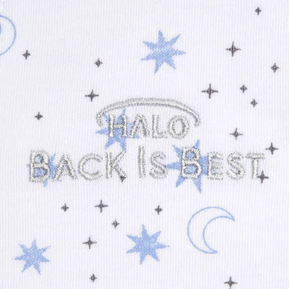Halo SleepSack 100% Cotton Swaddle - Midnight Moons Blue (1.5 TOG)