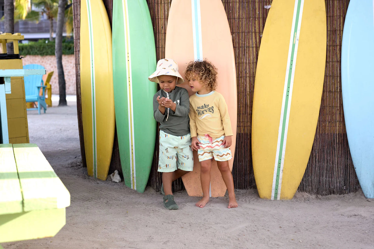 Lassig LSF Boardie Short (Waves Sea Salt)